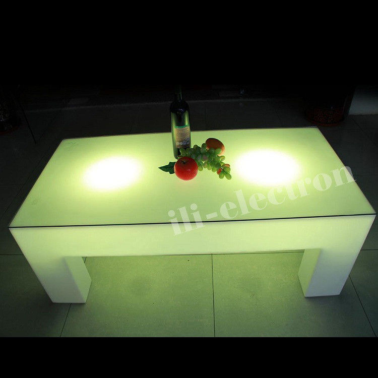 4 ขา LED Light โคคเทลโต๊ะ 16 สีเปลี่ยน LED แสงโต๊ะ ระยะไกล