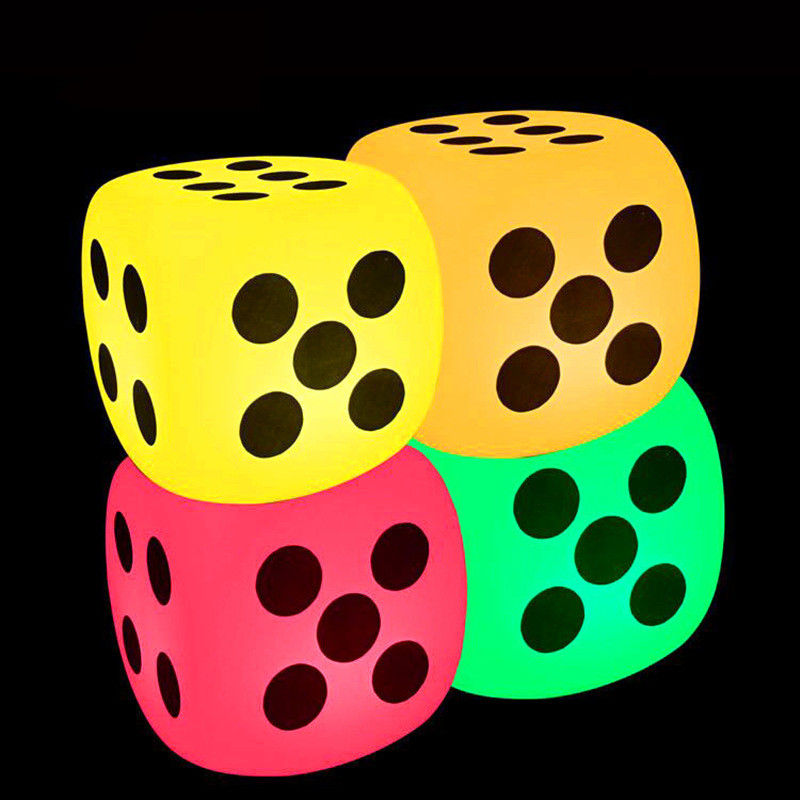 ไฟสว่างภายนอก LED Cube Light Dice Style 15cm 20cm 30cm IP65 กันน้ํา สําหรับงานกลางแจ้ง